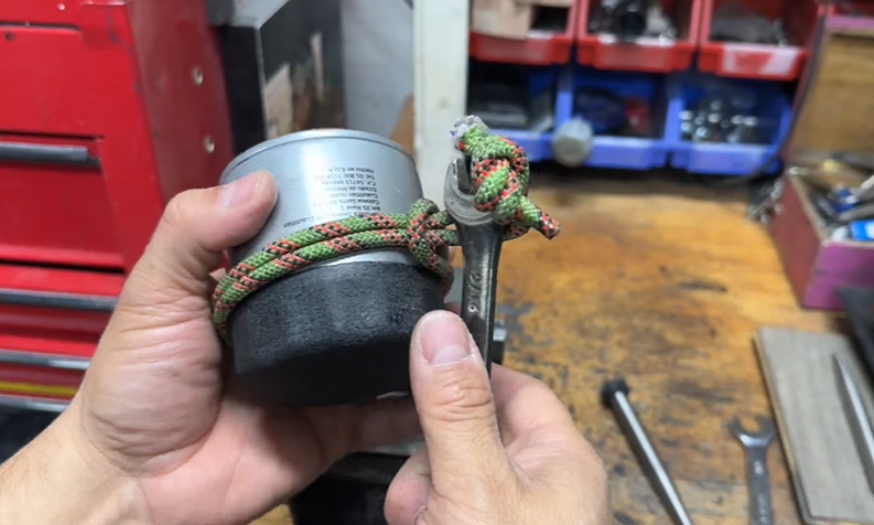 How to Make Oil Filter Strap Wrench